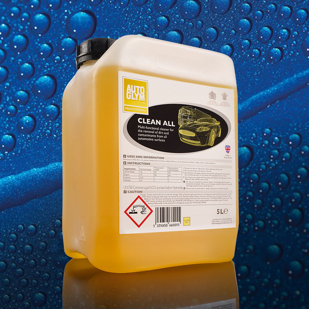 Autoglym Professional Clean All 5 Litre | Concentrated All Purpose Cleaner 5L