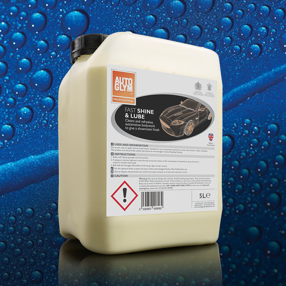 Autoglym Professional Fast Shine & Lube 5 Litre | Rapid Detailer 5L
