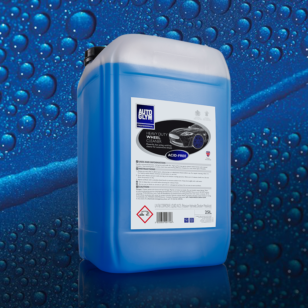 Autoglym Professional Heavy Duty Wheel Cleaner 25 Litre | Acid Free 25L