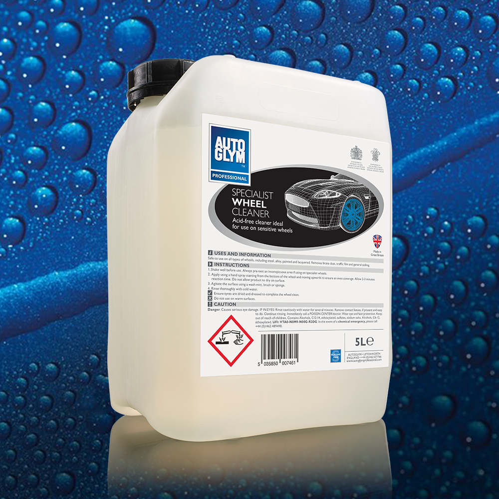 Autoglym Professional Specialist Wheel Cleaner 5 Litre | Custom Wheel Cleaner 5L